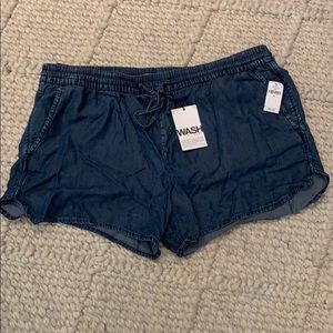 NWT Gap Denim Drawstring Shorts